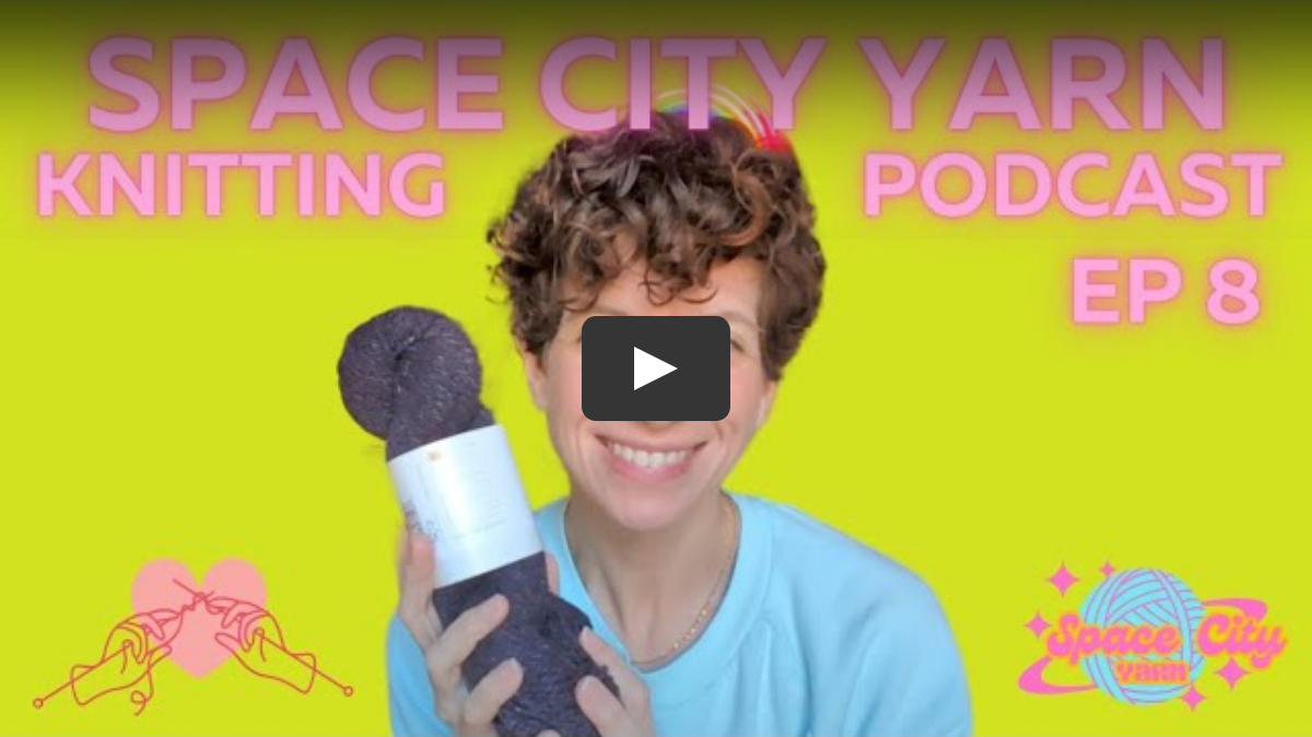 Episode 8 || Space City Yarn Knitting Podcast || Giveaway Winner and a Travel Ramble!